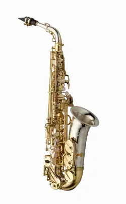 Nouveauté Yanagisawa Alto Saxophone WO Series - Elite Model Sterling Silver (Brass Bow) - Clear-Lacquer Finish